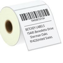 Terminio spausdintuvo lipnios etiketės Betckey, 102 mm x 51 mm, 750 vnt