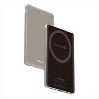 Atsarginis maitinimo šaltinis ("Power Bank") Evelatus Evelatus PD20W 5000mAh išorinė baterija „MagLink Elite“ su belaidžiu įkrovimu EVEP02PBME pilka