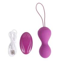 Vaginalinis rutulinis vibratorius su nuotolinio valdymo pulteliu