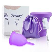 Menstruacinių taurelių rinkinys Dark Red Brand, violetinis, 30 ml