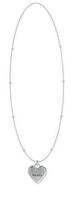 Plieninis kaklo papuošalas Guess JUBN02232JWRHT/U, sidabrinė
