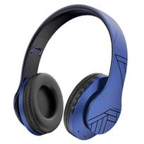 „Bluetooth“ sulankstomos ausinės su mikrofonu (mėlynos)