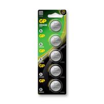 GP elementai CR2430, LITHIUM 3V, 5 vnt