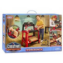 Little Tikes Creative Construction Workbench 643910-EUC