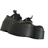 Rudens ir žiemos nauji vyriški podiumo modeliai Platformos aukštis padidintas 10CM Personalizuoti dizainerio kasdieniai Derby batai 38 juoda