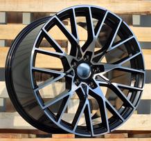 Ratlankis RACINGLINE A5479 R19x8 5x120 ET 38 CB 72.6 (Black Polished) (690 kg)