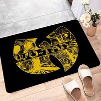 Hip Hop W-Wu-Tang C-Clan Grindų kilimėliai Retro Daugi pasirinkimo svetainės virtuvės kilimas Neslystantis Sveikinimo kilimėlis 40x60 cm