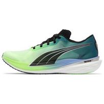 Puma Deviate Nitro Elite 2 Fireglow Vyriški sportbačiai Žali Fizzy-Lime Karališki mėlyni-Safyro 377786-01 40.5