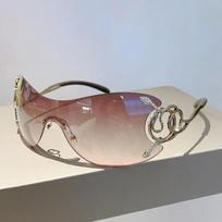 Y2k Mados Akiniai Nuo Saulės Moterims Vintažiniai Oculos Akiniai Nuo Saulės Berėmiai Dizainerio Akiniai Madingi Saulės Lentes Mujer Lunette