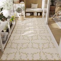 Balcony Laundry Room Floor Mat Small Fresh Kitchen Carpet Waterproof Sunscreen Washable Rug Pvc Leather Mats Cocina 1pc 50x80cm