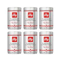 Kavos pupelės Illy Classico (skard.) 6x250g
