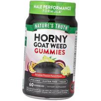 Horny Goat Weed Extract with Maca, Horny Goat Weed Gummies, Nature's Truth 60 tabs Fruity (08509004) 60tab Fruit