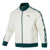 Puma Comfortable Windproof Fashion Stand Collar Jacket Unisex Jacket Off-White 633269-92 L