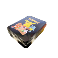 Pokemon kortos metalinėje dėžutėje 50vnt. - Juodos
