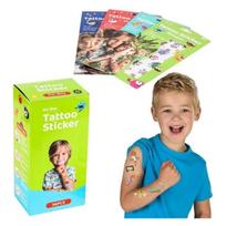 Laikinų tatuiruočių rinkinys berniukams - 50 tatuiruočių