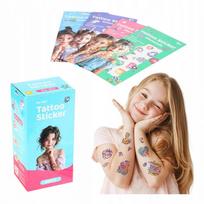 Laikinų tatuiruočių rinkinys mergaitėms - 50 tatuiruočių