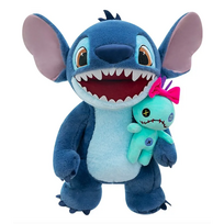 Lilo - Stitch filmuko pliušinis žaislas su voodoo lėle - Stičas 30cm