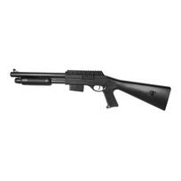 Airsoft vinčesterio tipo pompinis šautuvas, šaudantis 6mm BB kulkomis