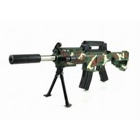 Amerikietiškas MKA spyruoklinis Airsoft ginklas su lazeriniu taikikliu
