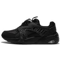 Puma Disc Blaze Sportiniai Drobės Odiniai Smūgius Sugeriantys Neslystantys Dilimui Atsparūs Kvėpuojantys Lengvi Žemi Laisvalaikio Bėgimo Bateliai 362528-01 36 black