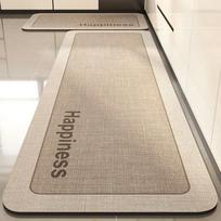 Kilimėlis virtuvei Sugeriantis grindų kilimėlis PVC Neslystantis įėjimo durų kilimėlis Vonios kambario tualeto zonos kilimėlis Neslystantis Alfombra De Cocina 1pc 50x80cm