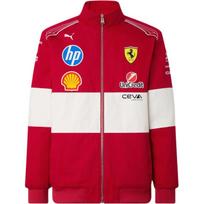 Puma X Ferrari F1 Madinga Universali Užtraukiama Ilgomis Rankovėmis Stovimos Apykaklės Striukė Vyriška Striukė Raudona 763954-01 2XL