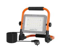 LED prožektorius su stovu LED/50W/230V 5000K IP65 oranžinis