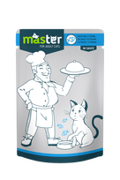 MASTER, konservai katėms su žuvimi