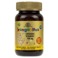 Solgar Kangavites kramtomasis vitaminas C, Orange - 90 pastiliu