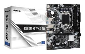 ASROCK Motherboard||Intel B760 Express|LGA1700|Micro-ATX|DDR4 Memory|2 Memory Slots|2xPCI-Express 3.0 1x|1xPCI-Express 4.0 16x|2xM.2|1x15-pin D-sub|1xHDMI|1xDisplayPort|2xUSB 2.0|3xUSB 3.2|1xUSB-C|1xP