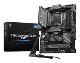 MSI Motherboard||Intel Z790|LGA1700|ATX|DDR5 Memory|4 Memory Slots|1xPCI-Express 1x|3xPCI-Express 16x|4xM.2|1xHDMI|1xDisplayPort|4xUSB 2.0|3xUSB 3.2|1xUSB-C|1xPS/2|6xAudio Jack|Z790GAMINGPLUSWIFI