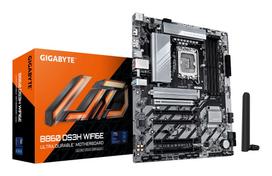 GIGABYTE Motherboard||Intel B860 Express|LGA1851|ATX|DDR5 Memory|5xPCI-Express 16x|2xM.2|1xHDMI|1xDisplayPort|1xAudio In|1xAudio Out|1xMicrophone|1xUSB 2.0|1xUSB 3.2|1xUSB-C|1xPS/2|1xRJ45|B860DS3HWIFI