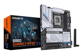 GIGABYTE Motherboard||Intel B860 Express|LGA1851|ATX|DDR5 Memory|4 Memory Slots|1xPCI-Express 16x|2xM.2|1xHDMI|1xDisplayPort|1xAudio In|1xAudio Out|1xMicrophone|5xUSB 2.0|3xUSB 3.2|1xUSB-C|1xRJ45|B860