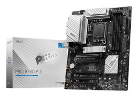 MSI Motherboard||Intel B760 Express|LGA1700|DDR5 Memory|4 Memory Slots|5xPCI-Express 5.0 16x|2xM.2|1xHDMI|1xDisplayPort|2xUSB 2.0|2xUSB 3.2|1xUSB-C|1xOptical S/PDIF|1xRJ45|5xAudio Jack|PROB760-PII