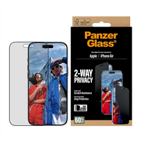 PanzerGlass Screen protector | Apple | iPhone Air | Glass | Transparent | Ultra-Wide Fit with EasyAligner