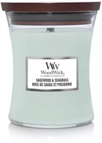Woodwick Sagewood  AND  Seagrass Candle 275 g