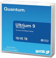Quantum MR-L9MQN-BC backup storage media. Blank data tape. 18 TB LTO. 1.26 cm