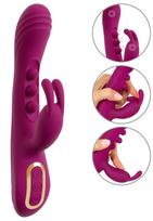 Javida 2 Function Vibrator Squirting Purple