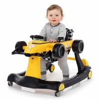 Interaktyvi vaikštynė automobilis Formula1, 3in1, geltona