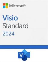 Biuro programa Microsoft Visio Standard 2024 ESD