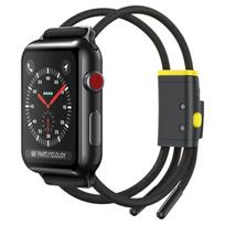 Apyrankė Baseus 'Lets go' skirta Apple Watch Series 38 / 40mm pilka / geltona