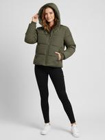 MISSGUIDED Žieminė moteriška striukė, HOODED PADDED PUFFER