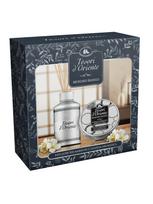 TESORI D'ORIENTE WHITE MUSK namų kvapas (250 ml) ir žvakė (100 g)