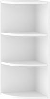 Virtuvinė lentyna Meblocross Korfu KOR-12-W30-OZ, balta