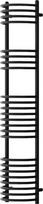 Mexen Eros vonios radiatorius. 1600 x 318 mm, 549 W, juodas