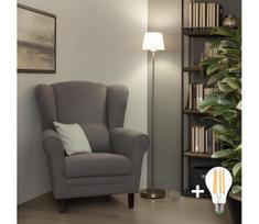 Brilagi - LED grindinė lempa CERIA 1xE27/40W/230V skersmuo 20,5 cm balta/matinis chromas