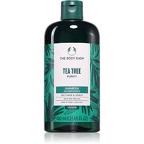 The Body Shop Tea Tree Shampoo valomasis šampūnas riebiems plaukams 200 ml