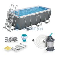 Rėminis baseinas 412x201x122 cm 8in1 rinkinys Bestway 56457