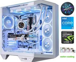 Kompiuteris MDATA GAMING ArcticX i5-14600K 32GB 2TB SSD 1TB HDD RTX 5060Ti NoOS Stacionarus kompiuteris