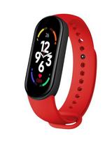 Išmanusis laikrodis bluetooth išmanusis laikrodis su žingsniamačiu ir kraujospūdžio matuokliu, raudonas